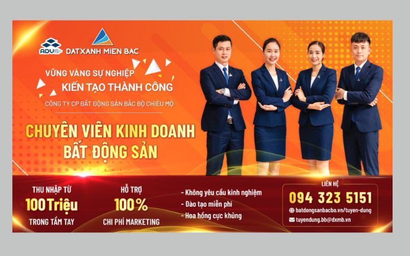Banner tuyển dụng mẫu 3